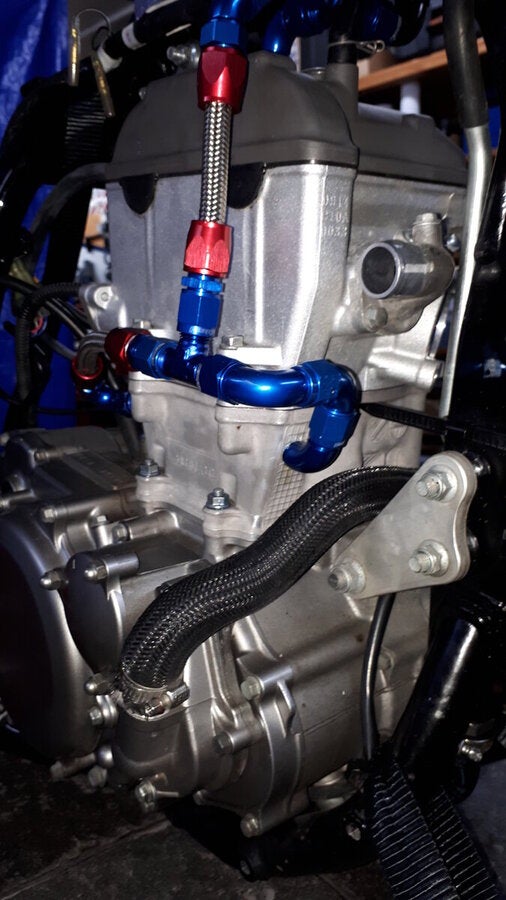 Oil leak near breather hose DRZ400/E/S/SM ThumperTalk