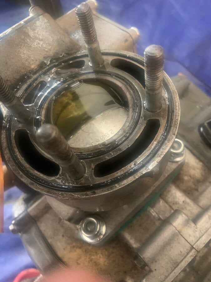 Coolant in my cylinder!!! - Kawasaki 2 Stroke - ThumperTalk