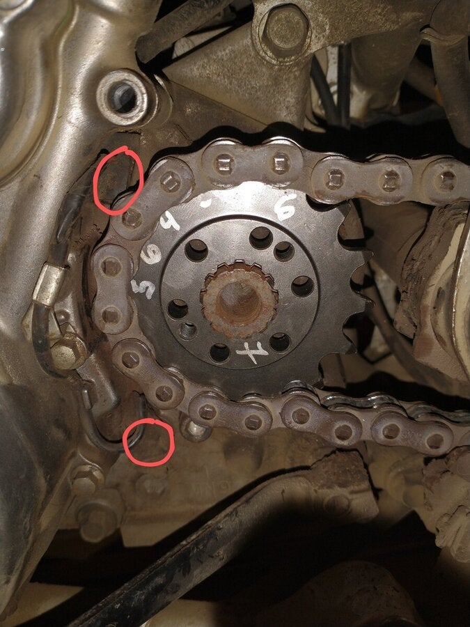 XR650L Sprocket Size and Chain Length XR600R & XR650R/L ThumperTalk