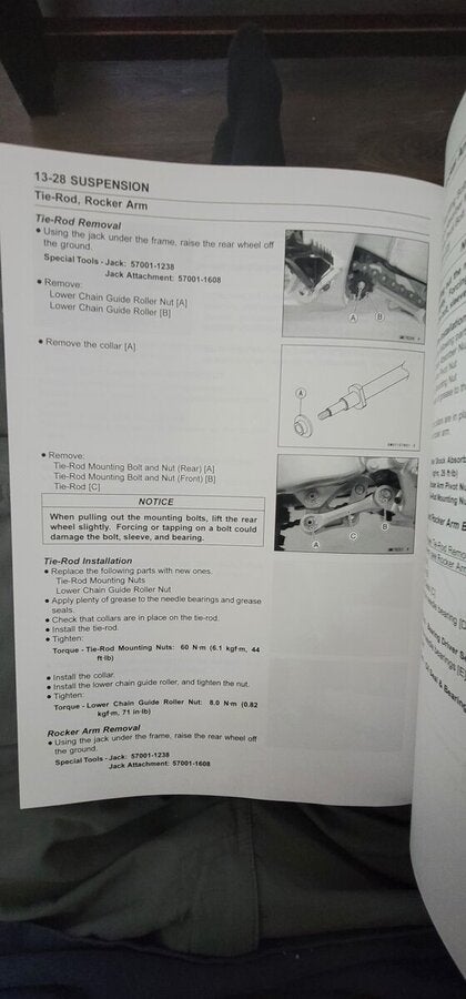 2019 kx450 service manual - KX450F/X - ThumperTalk