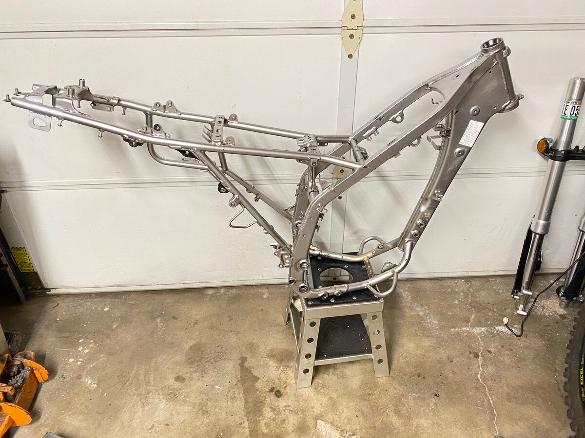 klx110 bbr frame