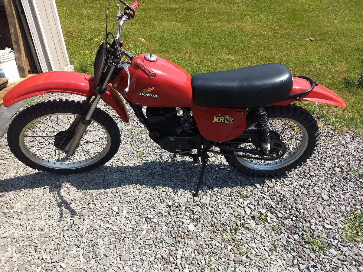 Garde-boue Avant D'origine Pour Honda MR 175 (1977) - Motocross Twinshock Classic - Japon