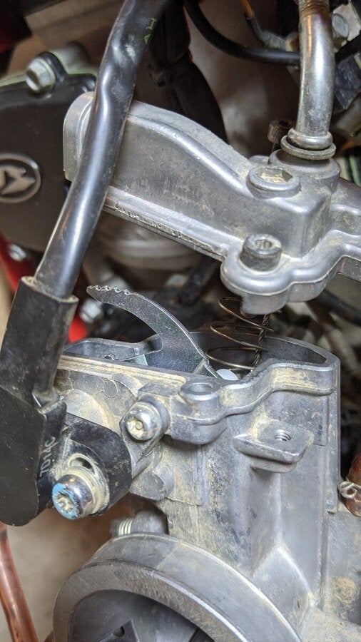 TPS on Carb Reassembly Beta Motorcycles ThumperTalk