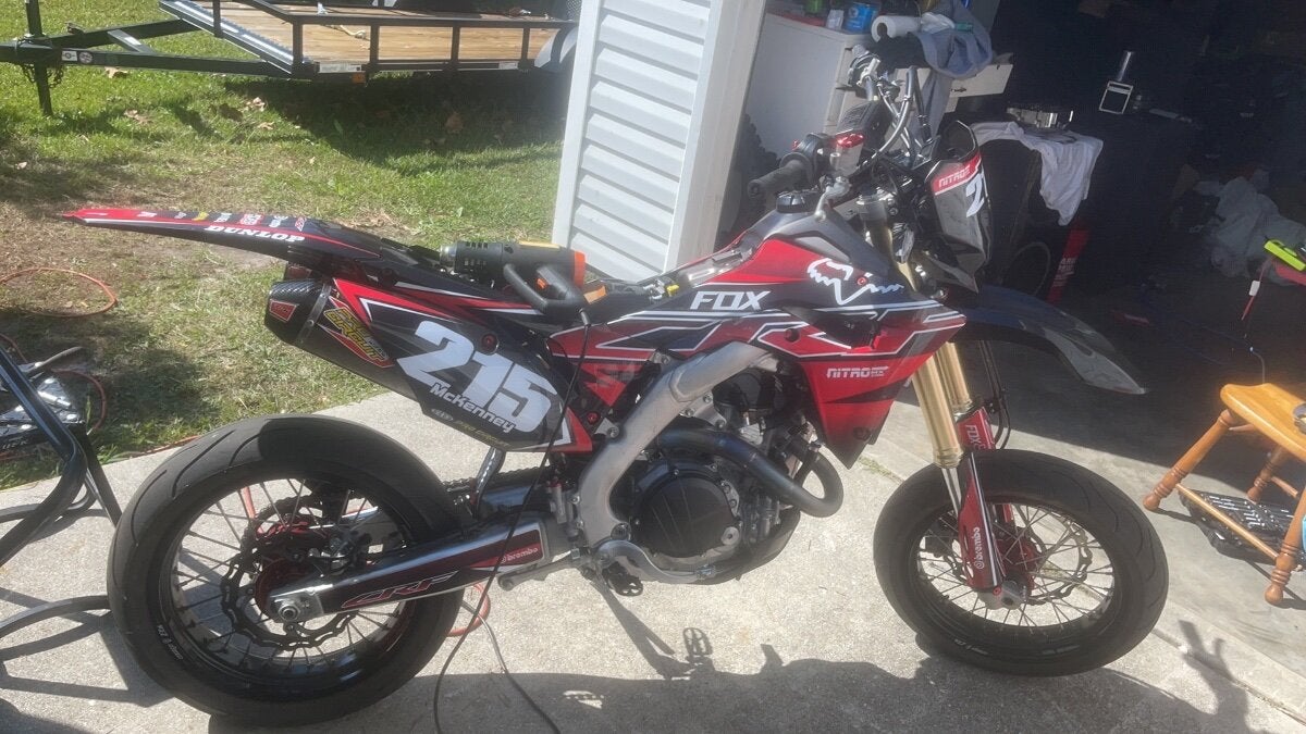 crf450r dual exhaust years