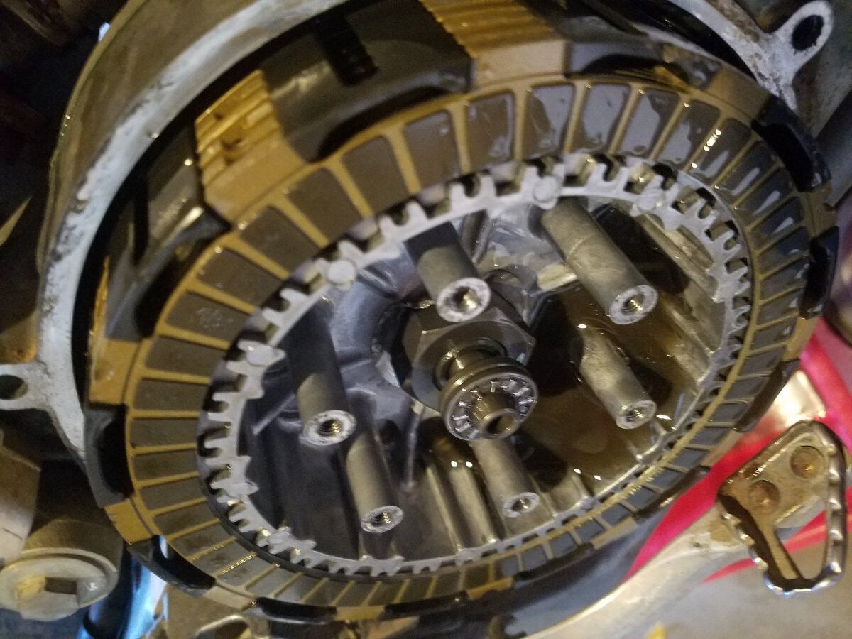 '06 RM 250 clutch noise in gearbox, now slippage troubleshooting