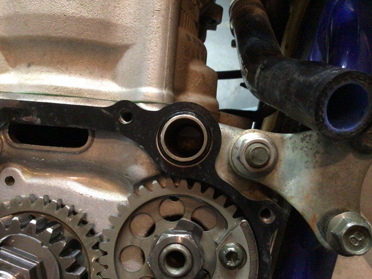 Water coolant leaking past “water pipe” case connector after top end water pump seal rebuild