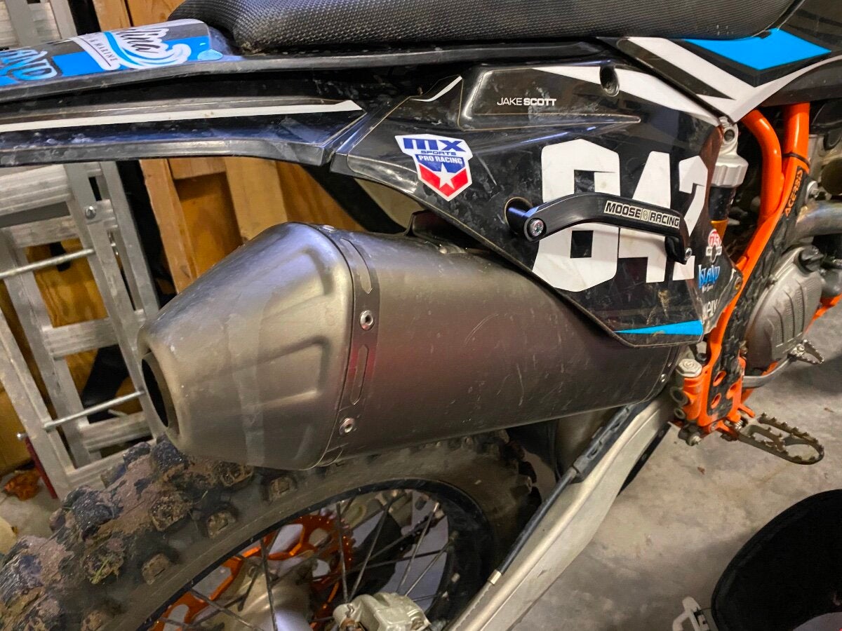 Ktm 450 deals exc akrapovic exhaust