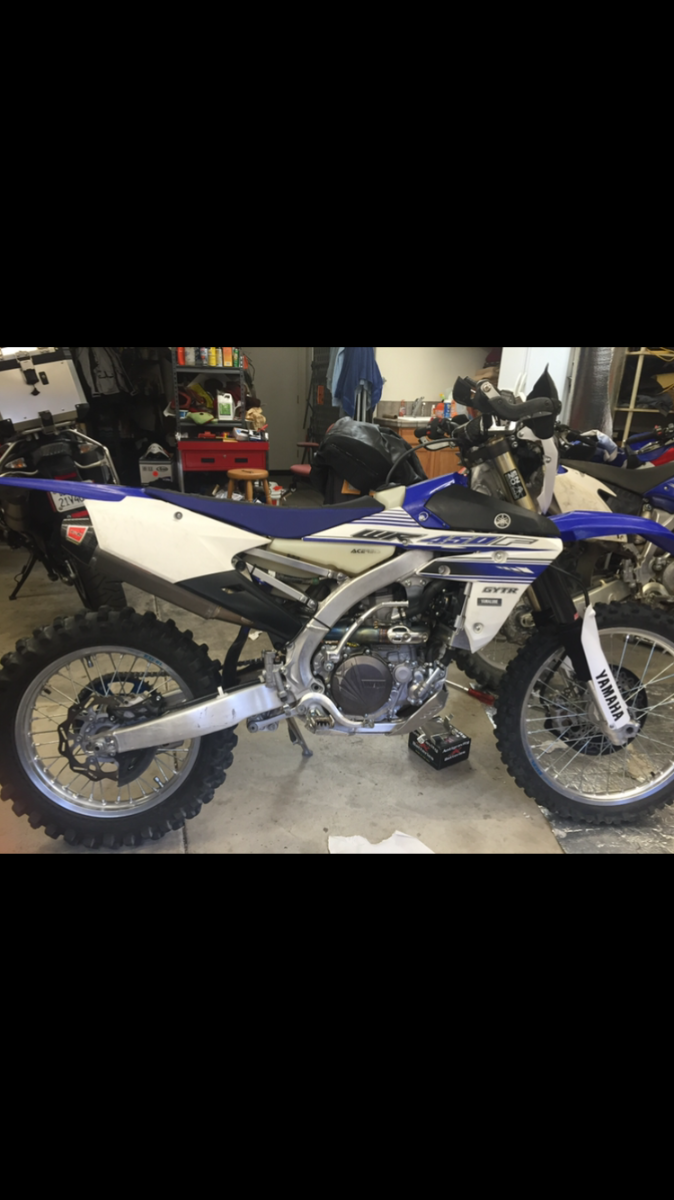 2018 wr450f hot sale fuel tank